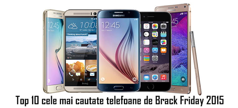Top 10 cele mai cautate telefoane de Brack Friday