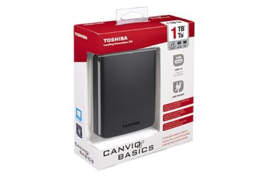 HDD extern Toshiba Canvio Basics 1TB, USB 3.0